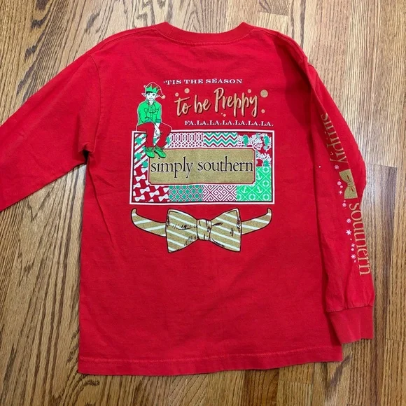Simply Southern Youth Long Sleeve Tee - Picture 1 of 4